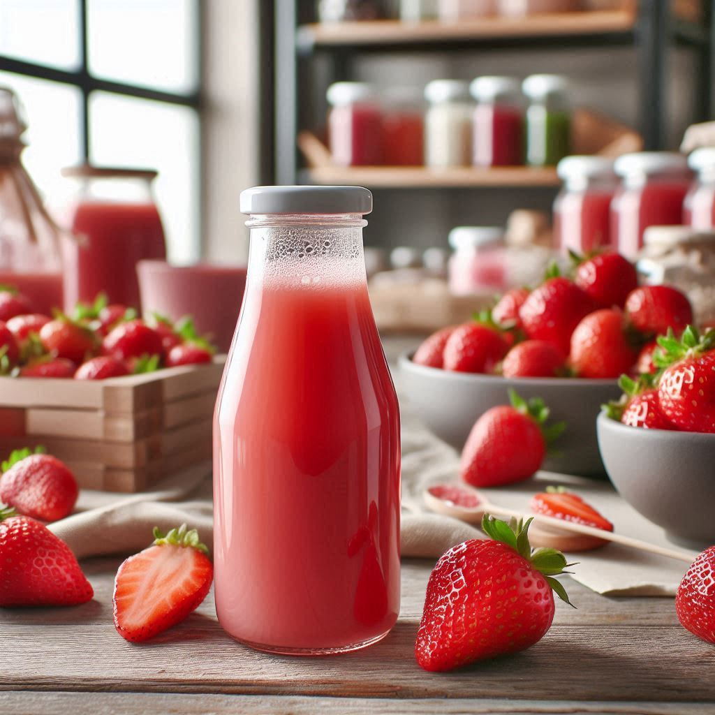 Fresh Strawberry Juice